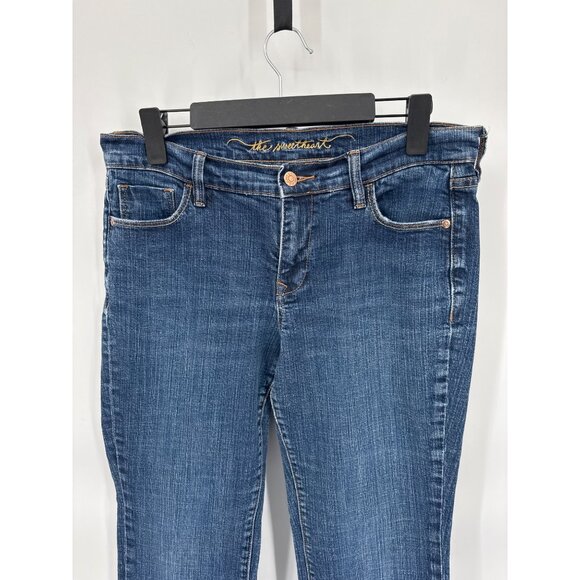 Old Navy‎ The Sweetheart Bootcut Jeans Womens 10 Short Blue Medium Wash Cotton - Picture 2 of 7